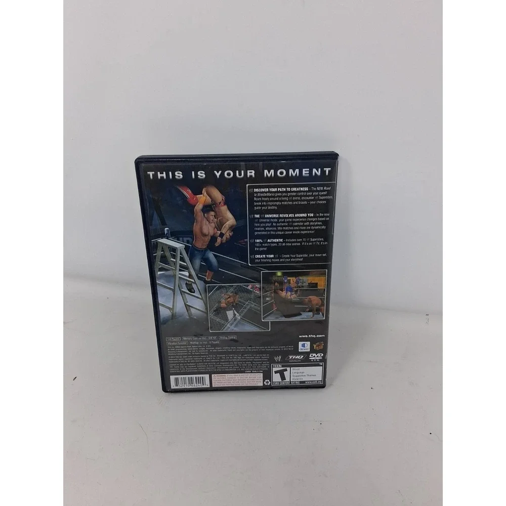 WWE SmackDown vs. Raw 2011 (Sony PlayStation 2, 2010) PS2 John Cena No Manual I